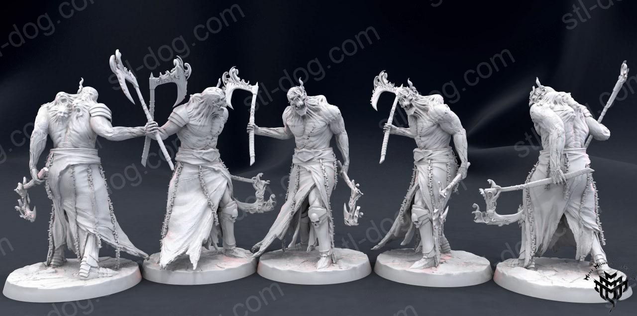 巫妖狂战士（Lich Berserker）3D打印图纸